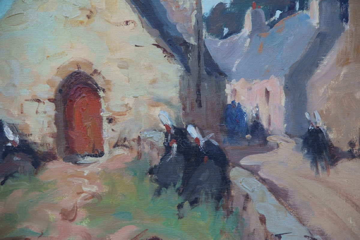 ODET STE-MARINE par Pierre PLOUHINEC (1907-1984)-photo-3