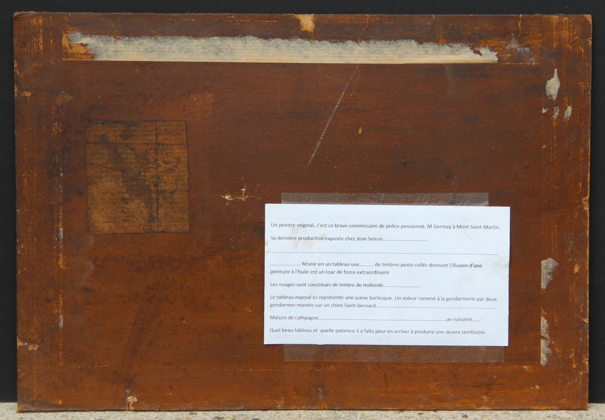 ART BRUT : l'arrestation du voleur 1888-photo-5