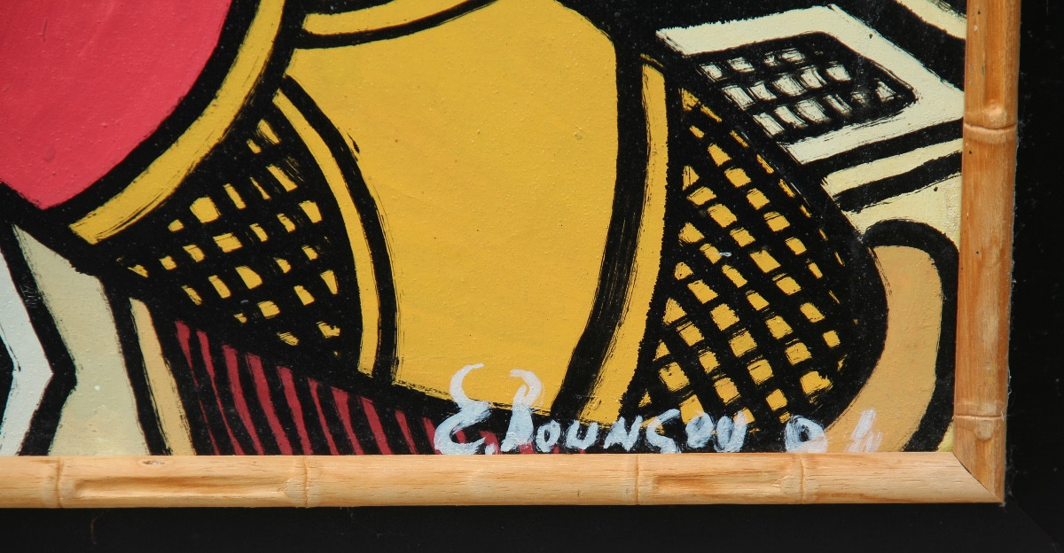 Congo: The Masks By E. Boungou 1984-photo-1
