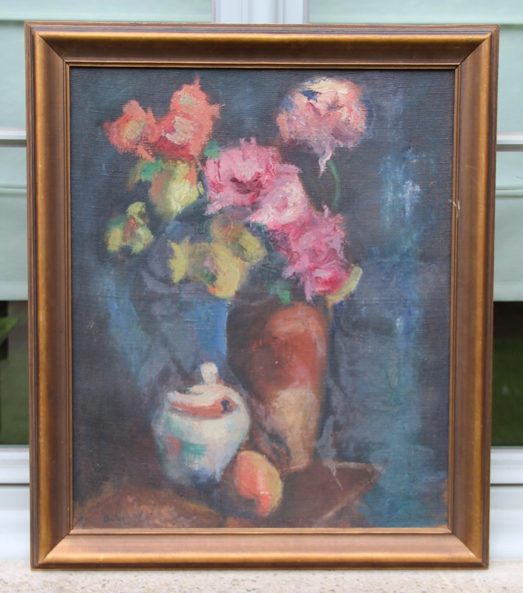 Nature Morte par Manuel ORTIZ de ZARATE (1896-1946)-photo-2