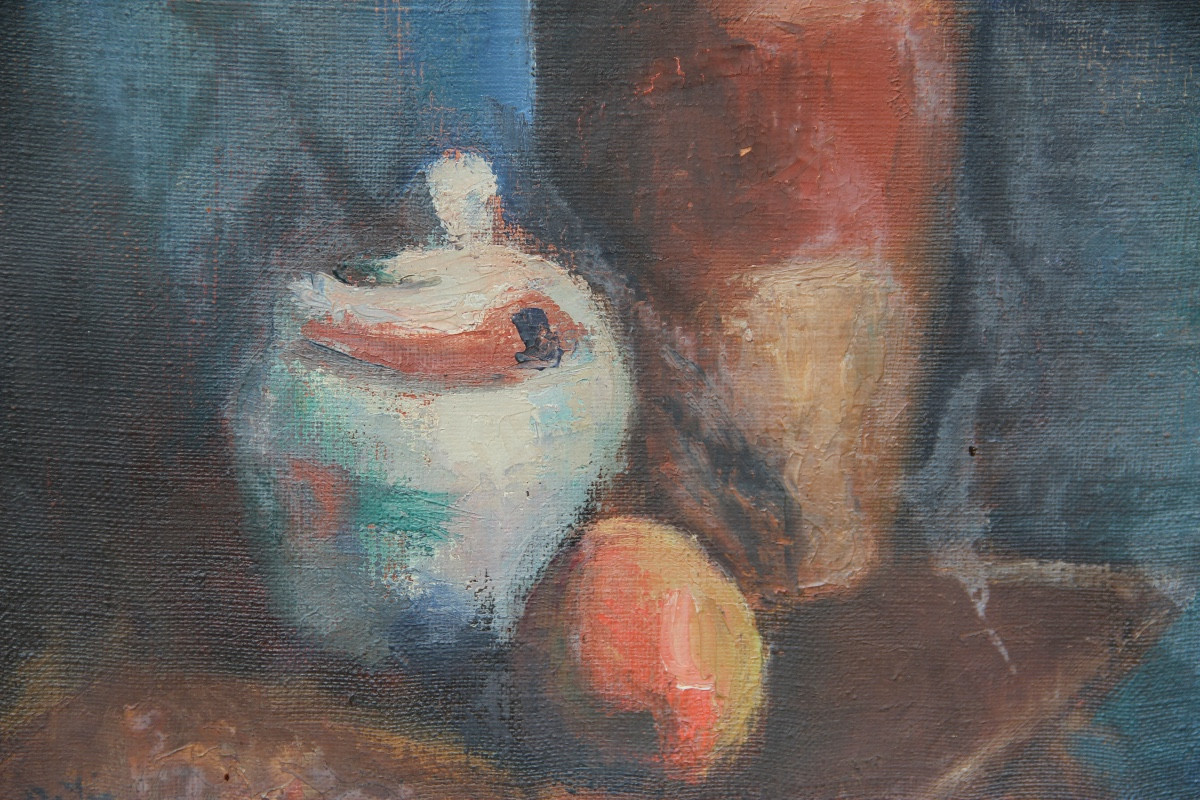 Nature Morte par Manuel ORTIZ de ZARATE (1896-1946)-photo-5
