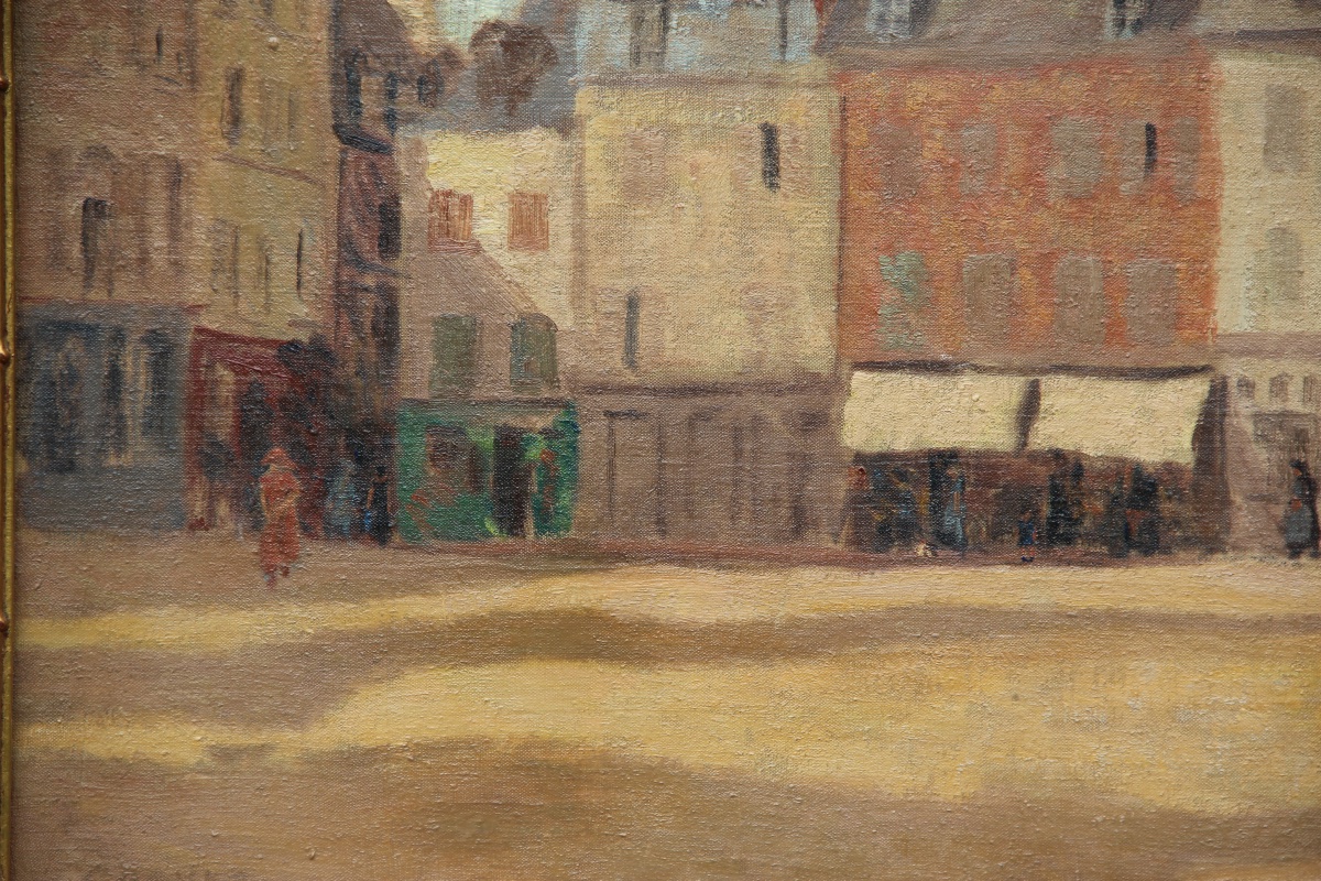 Honfleur Place Sainte-catherine Circa 1920-photo-4