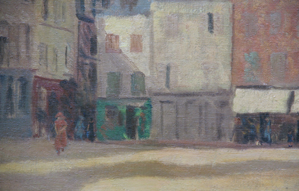 Honfleur Place Sainte-catherine Circa 1920-photo-3