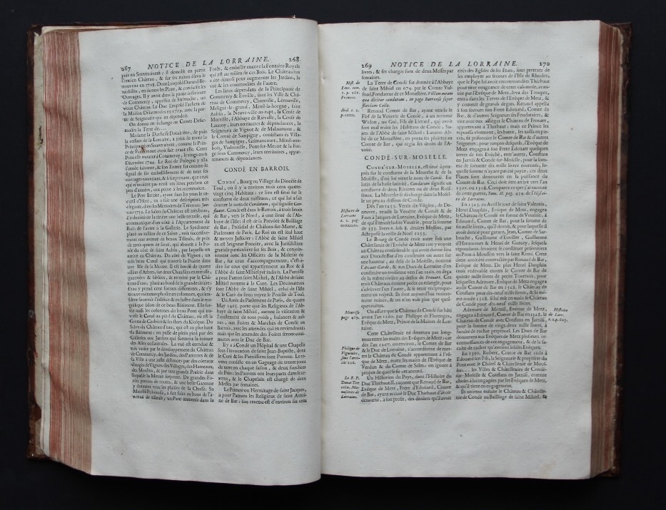 Notice de la LORRAINE par DOM CALMET 1756-photo-4