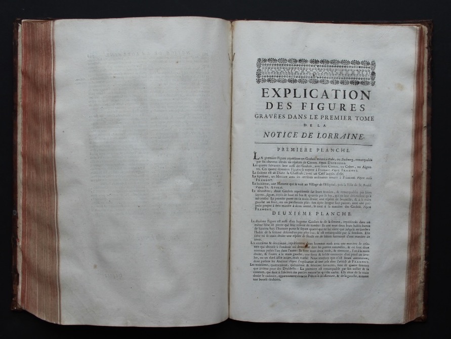 Notice de la LORRAINE par DOM CALMET 1756-photo-1