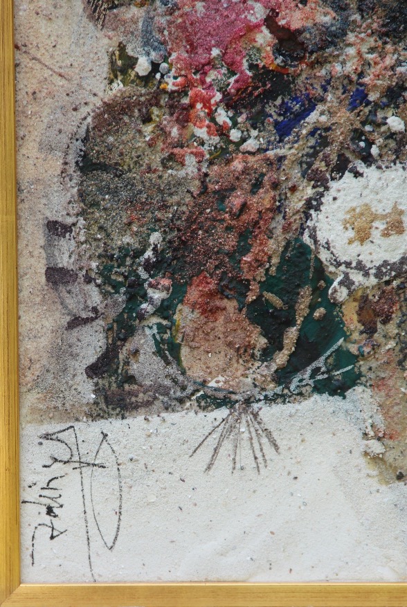 "the Flowers" By Georges Adingra (1933–2005)-photo-2