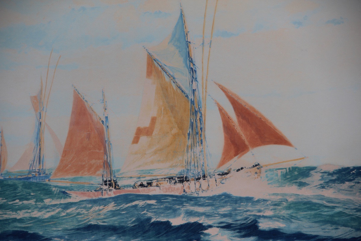 Les THONIERS par Paul LENGELLE (1908-1993)-photo-4