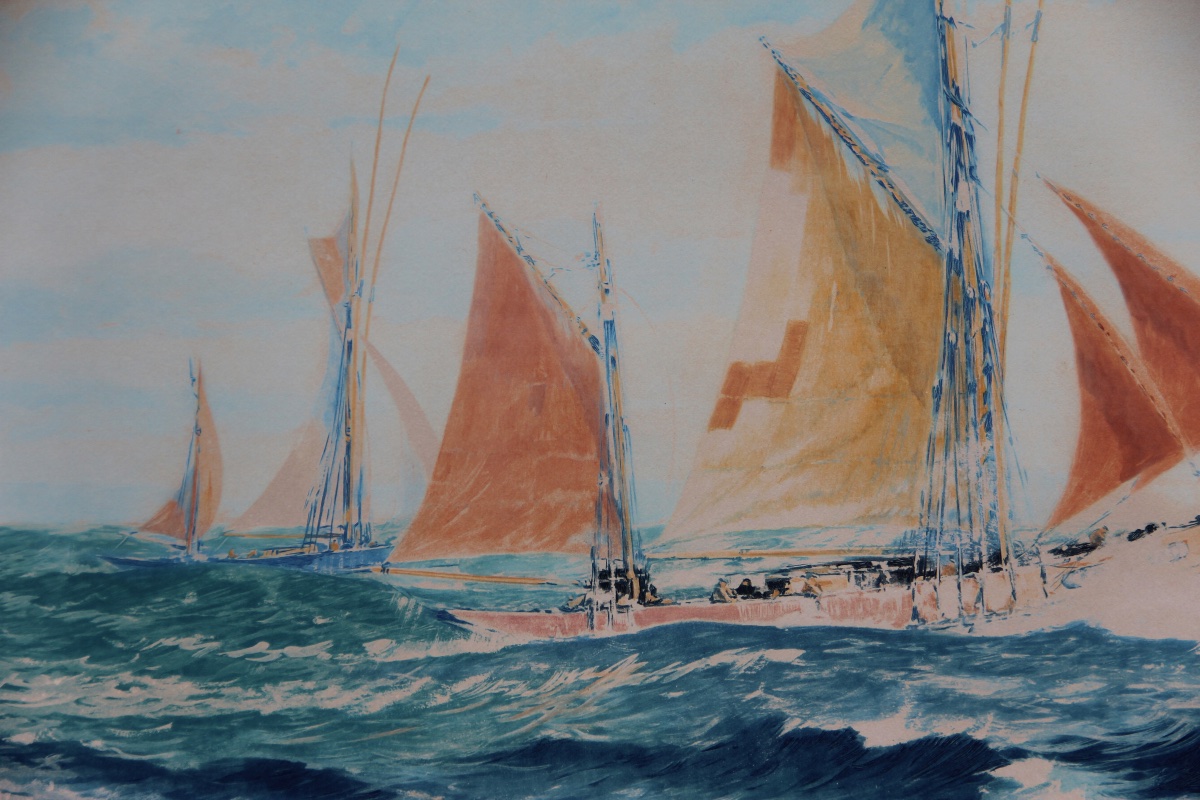 Les THONIERS par Paul LENGELLE (1908-1993)