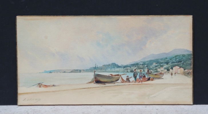 MENTON par Ernest LESSIEUX (1848-1925)-photo-2