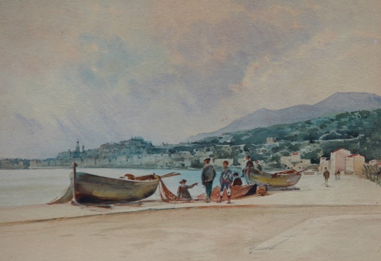 MENTON par Ernest LESSIEUX (1848-1925)-photo-4
