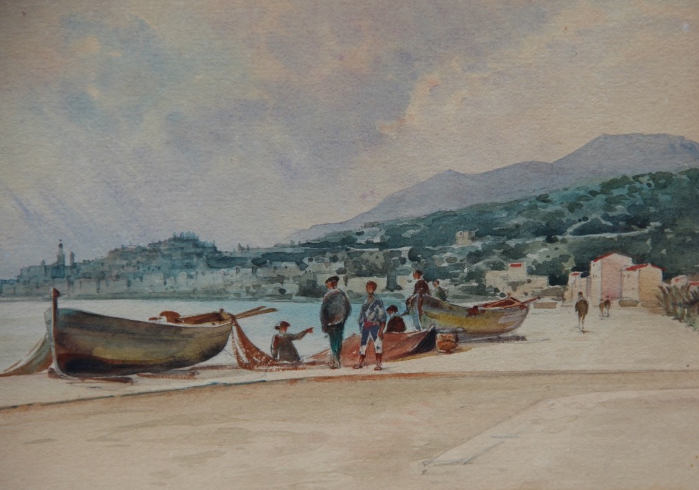 MENTON par Ernest LESSIEUX (1848-1925)-photo-1
