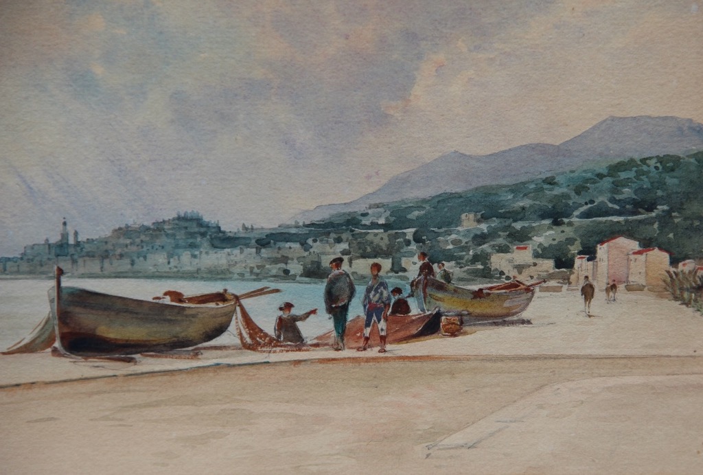 MENTON par Ernest LESSIEUX (1848-1925)-photo-2
