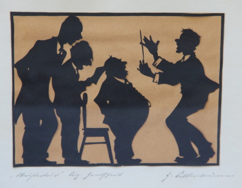 The Musicians, Paper Cutouts, Circa 1920-photo-4