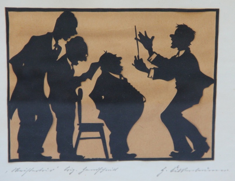 The Musicians, Paper Cutouts, Circa 1920-photo-1