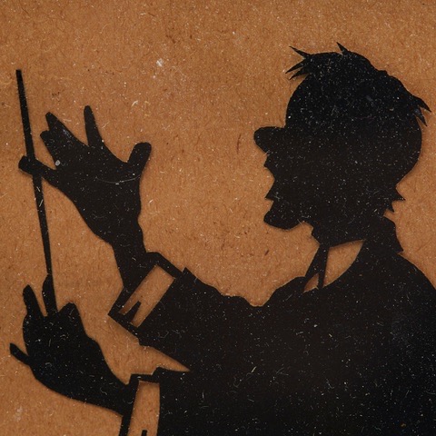 The Musicians, Paper Cutouts, Circa 1920-photo-4