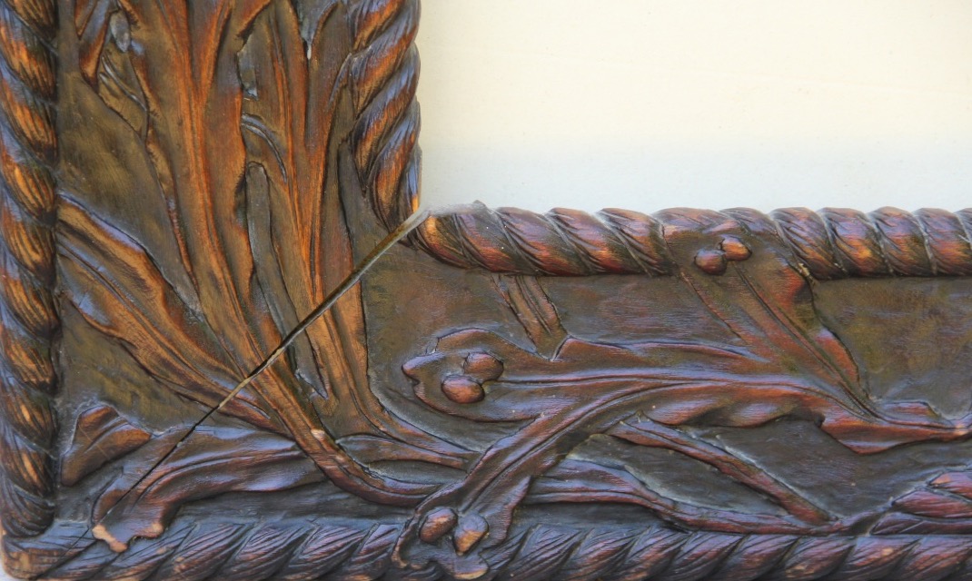 Carved Frame, Mer, Germany, 1909-photo-4