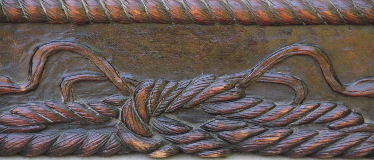 Carved Frame, Mer, Germany, 1909-photo-1