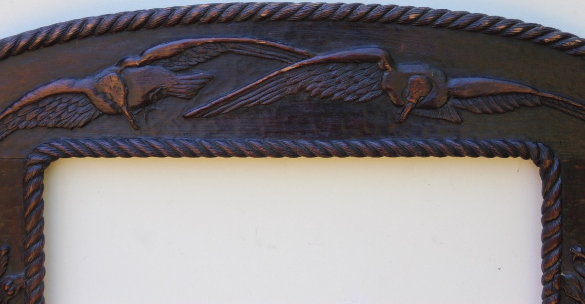 Carved Frame, Mer, Germany, 1909-photo-5