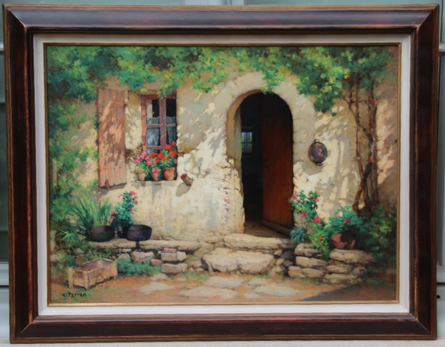 "breton Cottage" By Charles Perron (1893–1958)-photo-3