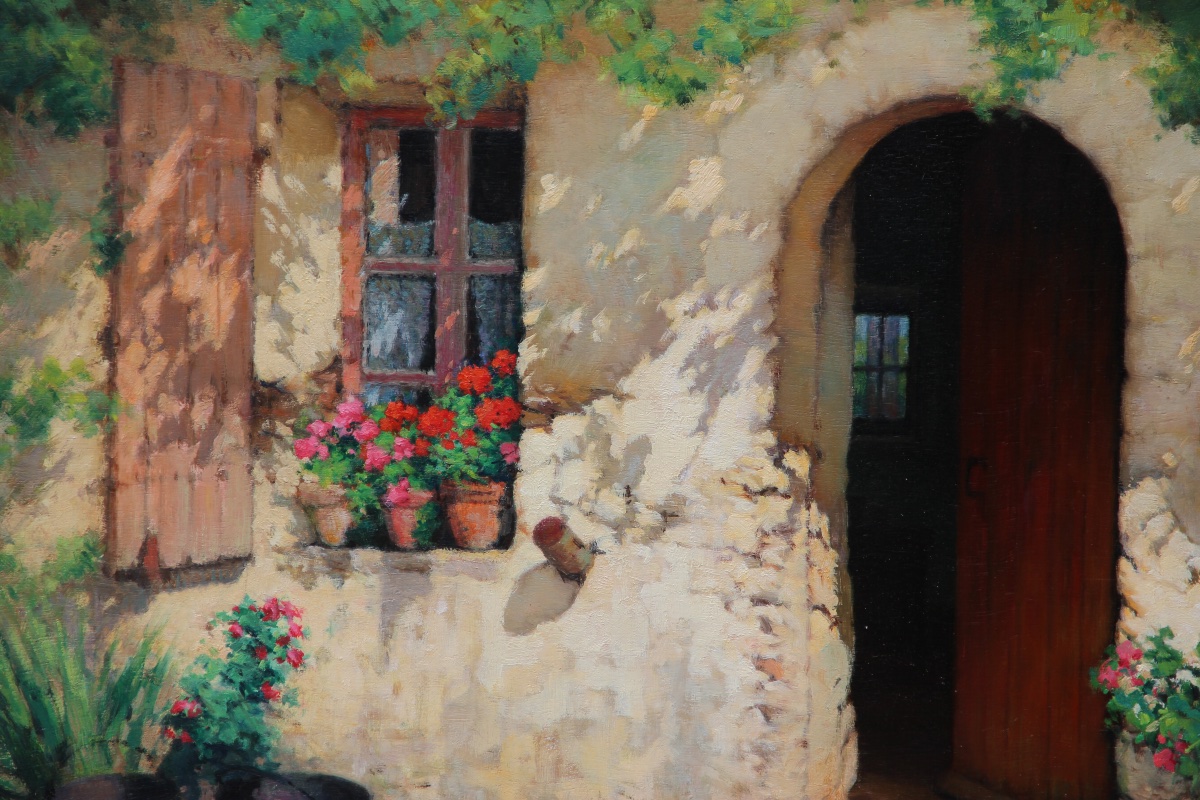 "breton Cottage" By Charles Perron (1893–1958)-photo-4