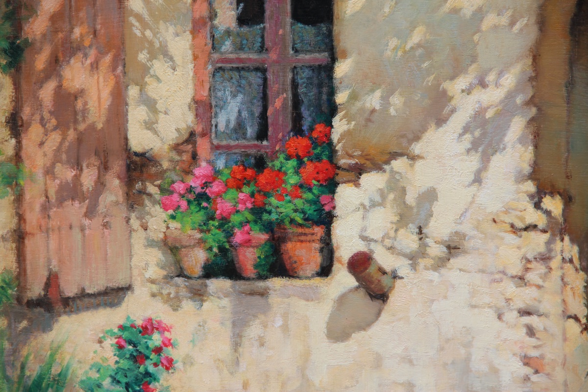 "breton Cottage" By Charles Perron (1893–1958)-photo-1