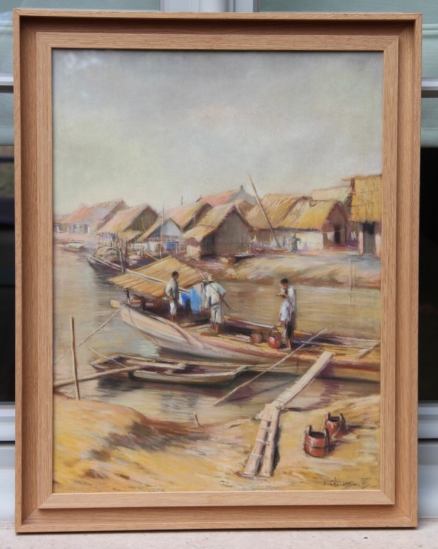 China, The Village By I. Gerasimoff (born In 1913)-photo-4