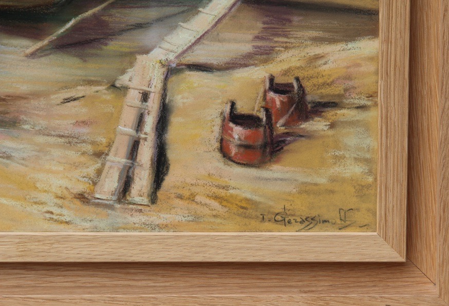 China, The Village By I. Gerasimoff (born In 1913)-photo-3
