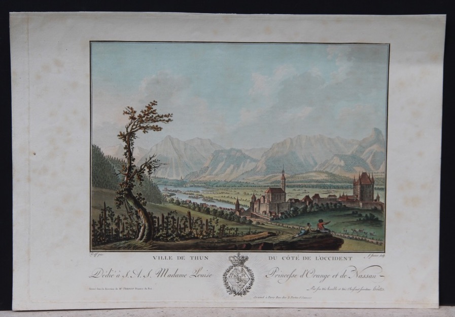 SUISSE : THUN par Jean-François JANINET (1752-1814)-photo-2