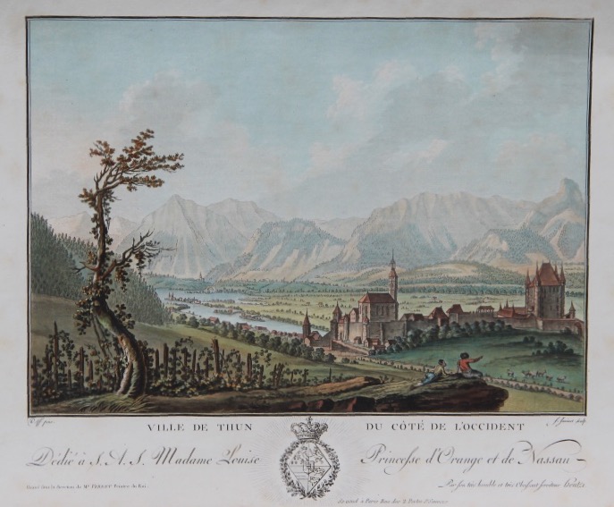 SUISSE : THUN par Jean-François JANINET (1752-1814)-photo-3