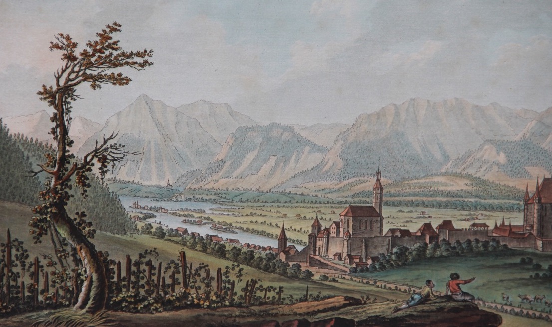 SUISSE : THUN par Jean-François JANINET (1752-1814)-photo-1