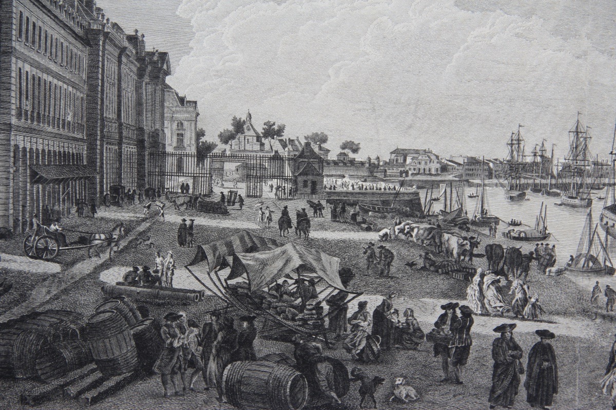 Bordeaux 1767, After Joseph Vernet