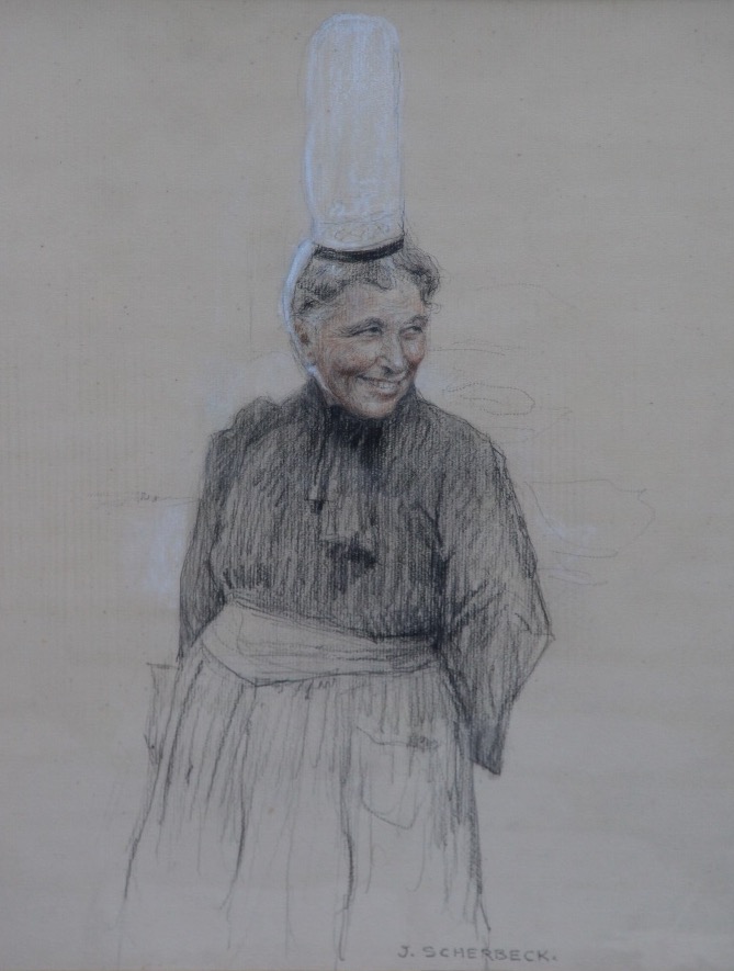 La BIGOUDENE par Jean SCHERBECK (1898-1989)
