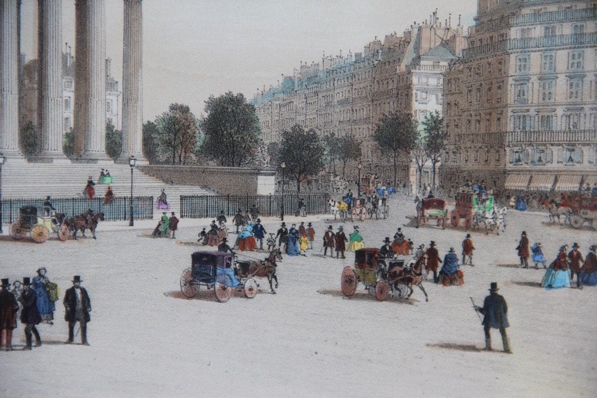 PARIS LA MADELEINE vers 1860