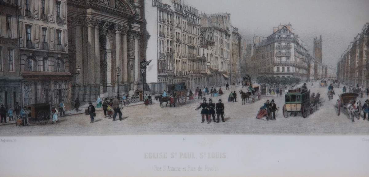 Paris St-paul, Circa 1860-photo-2