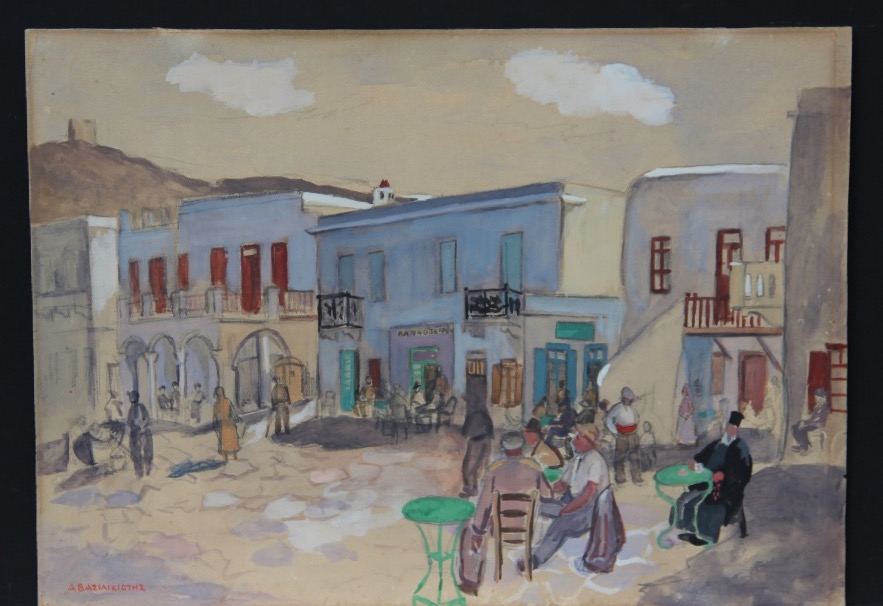 La GRECE par Aristotelis VASILIKIOTIS (1902-1972)-photo-3