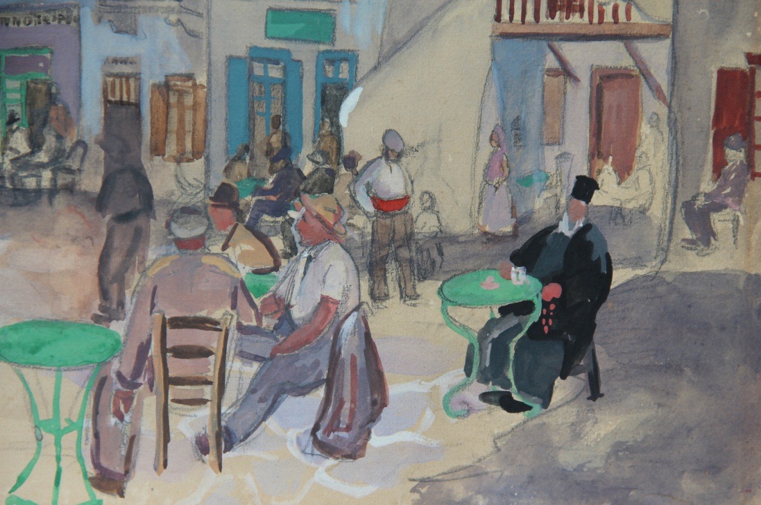 La GRECE par Aristotelis VASILIKIOTIS (1902-1972)-photo-2