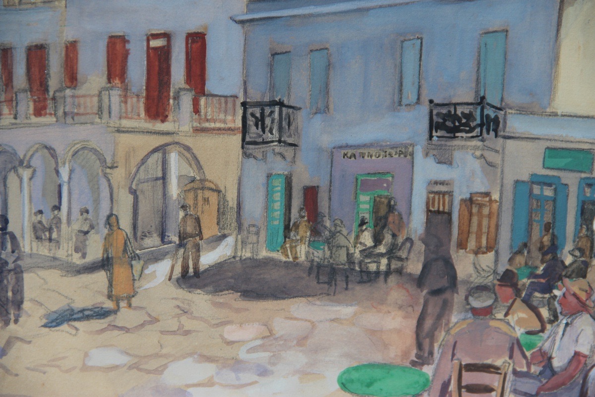 La GRECE par Aristotelis VASILIKIOTIS (1902-1972)-photo-4
