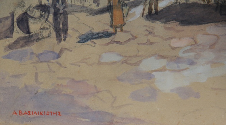 La GRECE par Aristotelis VASILIKIOTIS (1902-1972)-photo-5