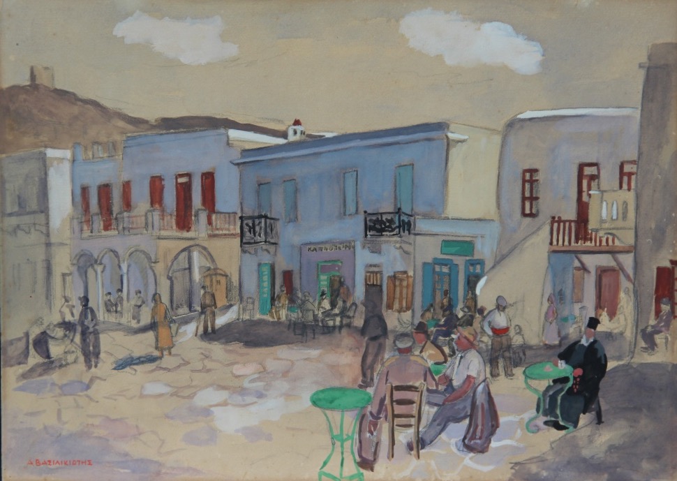 La GRECE par Aristotelis VASILIKIOTIS (1902-1972)