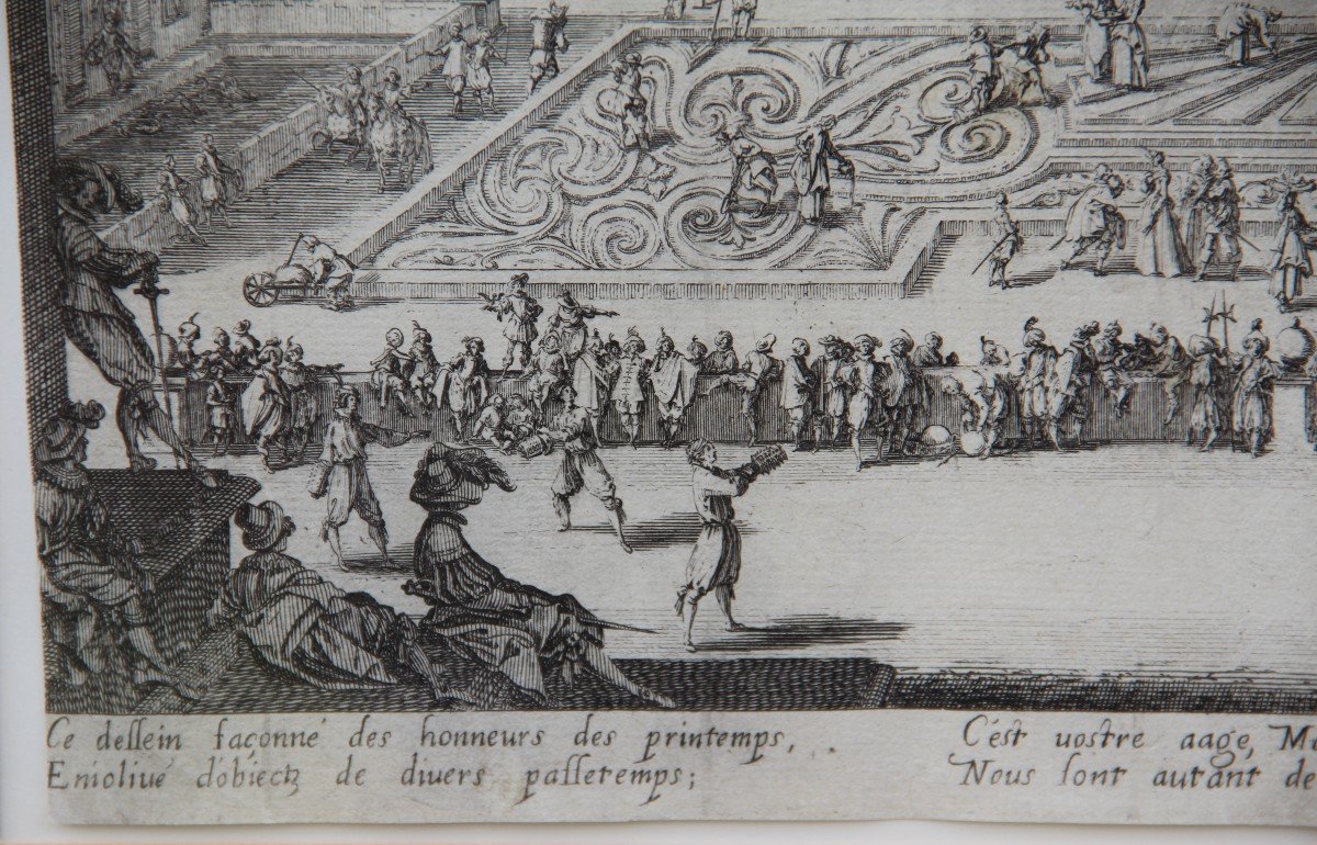 Le PARTERRE de NANCY par Jacques CALLOT-photo-6