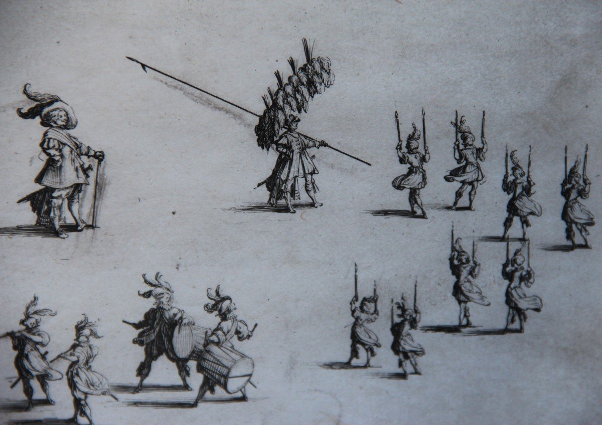 Entrée  de Monsieur de MACEY par Jacques CALLOT-photo-3