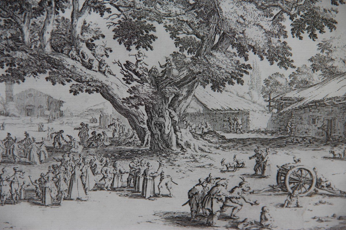 The Gondreville Fair By Jacques Callot-photo-2