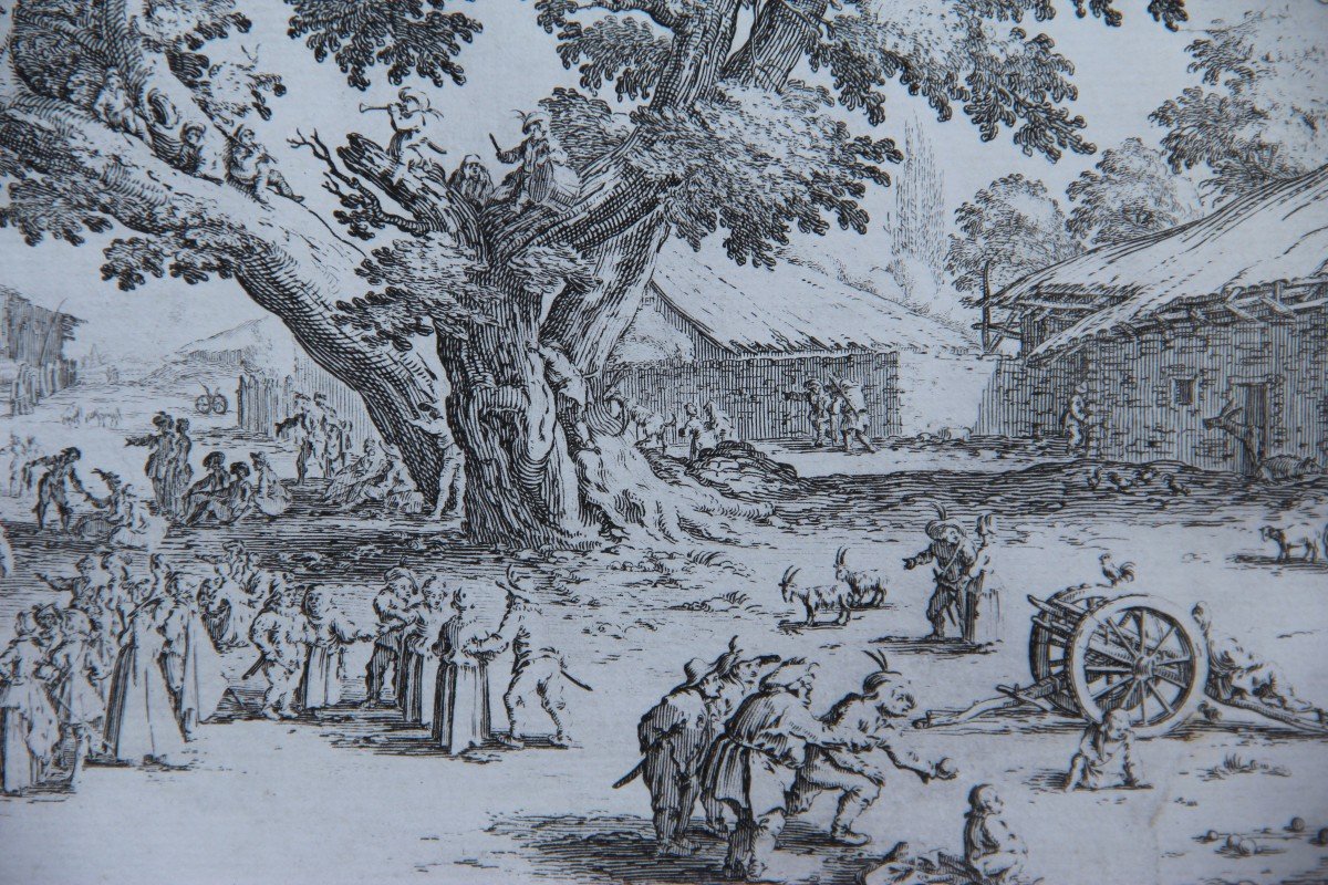 La FOIRE de GONDREVILLE par Jacques CALLOT-photo-1