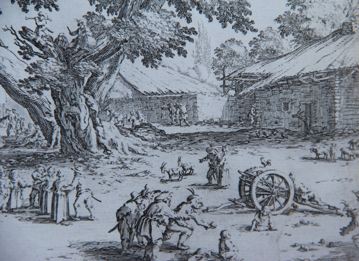 La FOIRE de GONDREVILLE par Jacques CALLOT-photo-2