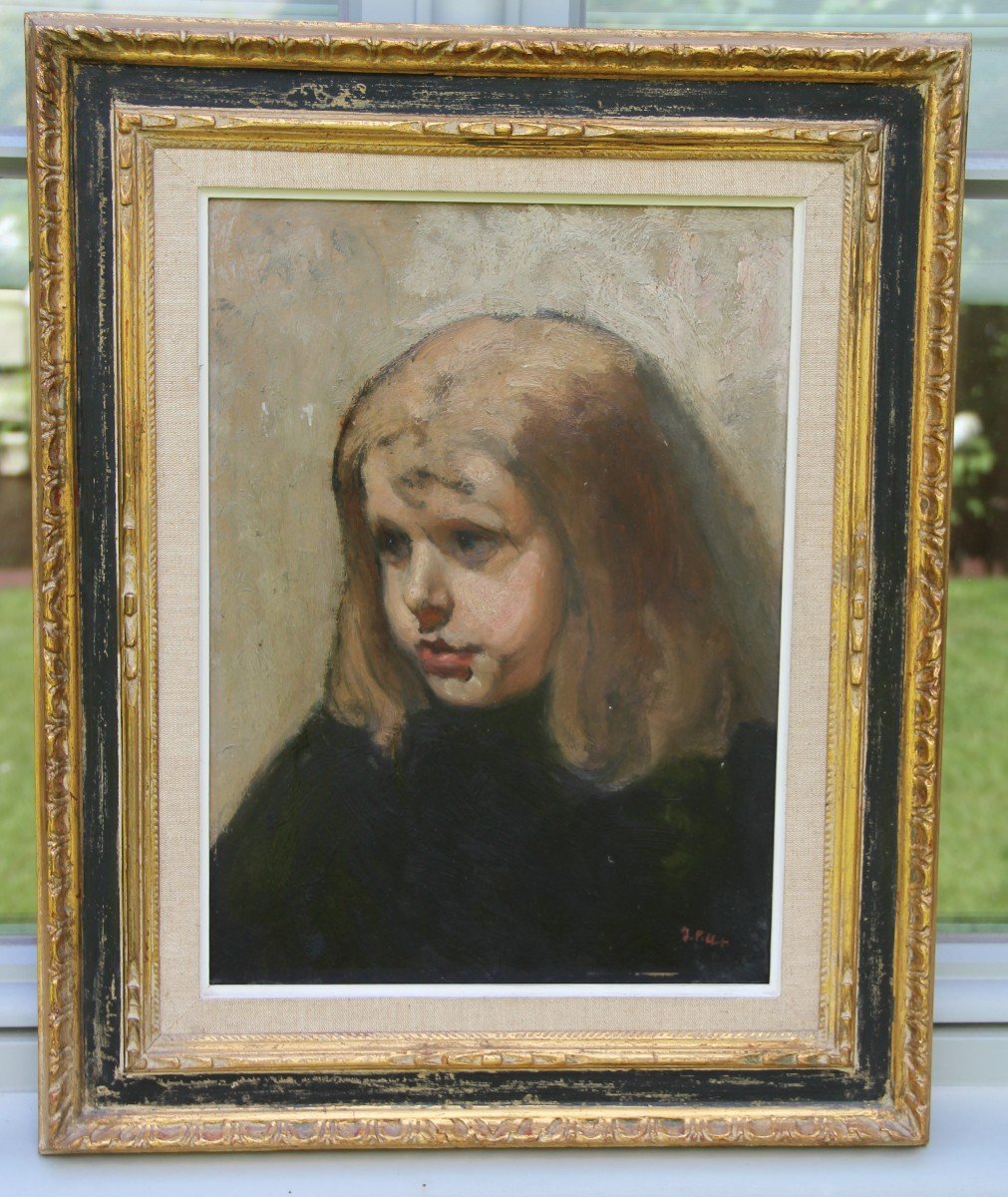 The Child Oil Signed-photo-2