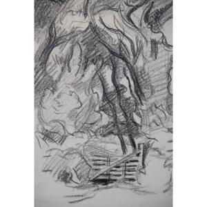 3 Drawings By Victor Prouve (1858-1943)