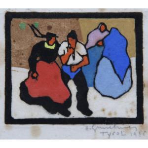 AUTRICHE TYROL  I par Herbert GURSCHNER 1936