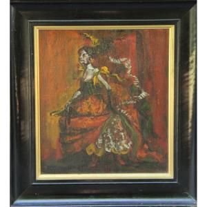 Vieille ARISTOCRATE par Philippe JULLIAN (1919-1977)