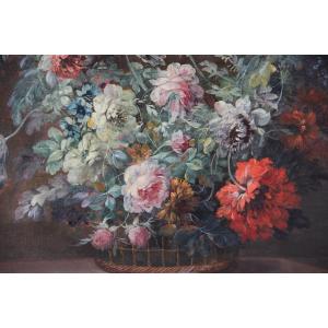 FLEURS Ecole Française fin XVIIIème/début XIXème