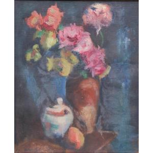 Nature Morte par Manuel ORTIZ de ZARATE (1896-1946)